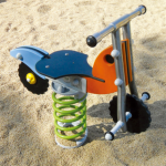 Spring Rider Supplier - PE Rocking Horse for Playground Kids