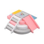 Playground Set Supplier - Neutral Mobile Gym Slide Climbing for Baby