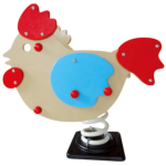 Spring Rider Factory - PE Board Horse Cartoon Rocking Horse Toy