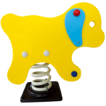 Spring Rocking Horse Supplier - Best Selling Plastic Rider for Playground