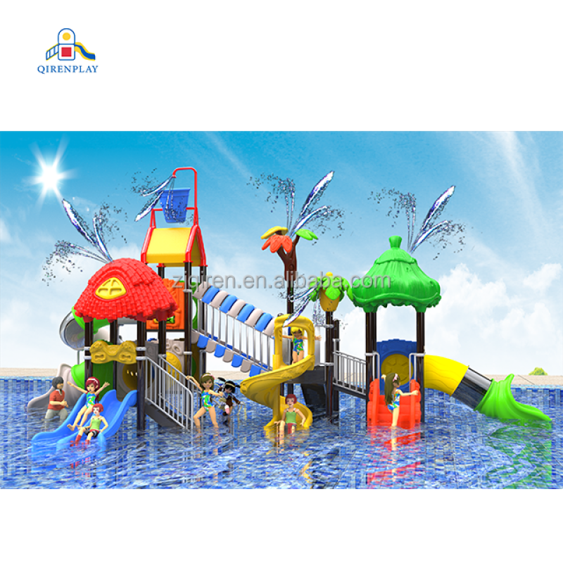 Water Park Slide Supplier - Commercial New Water Play Game Kids