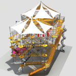 Adventure Playground Supplier - Customized Children Indoor Rope Space