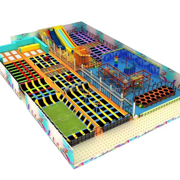 Trampoline Park Factory - Professional New Design Indoor Kids Playground