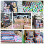 Bouncy Wedding Castle Factory - White Jumper Slide Soft Play Bouncing