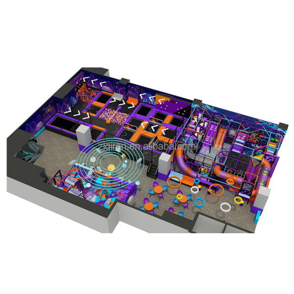 Trampoline Park Equipment Supplier - Best Selling Ninja Warrior Basketball