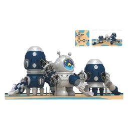 Soft Playhouse Supplier - Planet Series Sliding Climbing Kindergarten