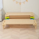 Plastic Cot Bed Manufacturer - Durable Colorful Stackable Kids Bed