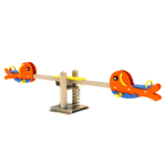 Seesaw Factory - Hot Sale Curved Armrest Smooth Plastic for Kids