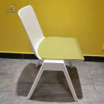 Dining Chair Factory - Hot Sale Modern Luxury Wooden Leg Fabric