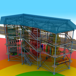 Rope Course Manufacturer - New Style Adventure Games Customized Playground