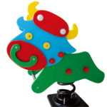 Spring Rocking Horse Supplier - Best Selling Plastic Rider for Playground