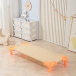Kid Cot Bed Supplier - Easy Carry PP Mesh Single Children Plastic Bed