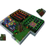 Bungee Jumping Equipment Factory - Customized Safe Commercial Trampoline Parks