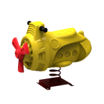 Ride on Toy Supplier - High Quality Cartoon Plastic Spring Rocking Horse