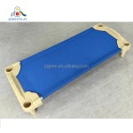 Stackable Cots Factory - Wholesale Blue Plastic Children Sleeping Cots