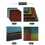 Rubber Mat Supplier - Factory Wholesale Outdoor Playground Floor Tiles