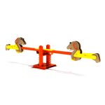 Seesaw Factory - Hot Sale Curved Armrest Smooth Plastic for Kids