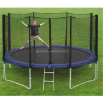Fitness Trampoline Manufacturer - 8FT Elastic Bed Steel Frame PP Material
