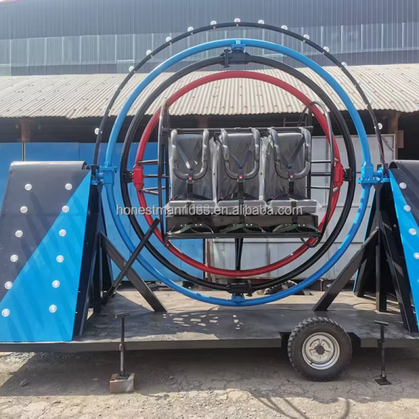 Gyroscope Ride Factory - 6 Seats UK Trainer Trailer Amusement Ride