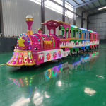 Tourist Ride Supplier - 16 Seats Tourist Train for Resort Fun Kids