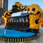 Robocop Ride Supplier - 360 Degree Rotation Thrilling Rides Robocop