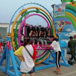 Gyroscope Supplier - 2 Seats UK Trainer Amusement Rides Chair