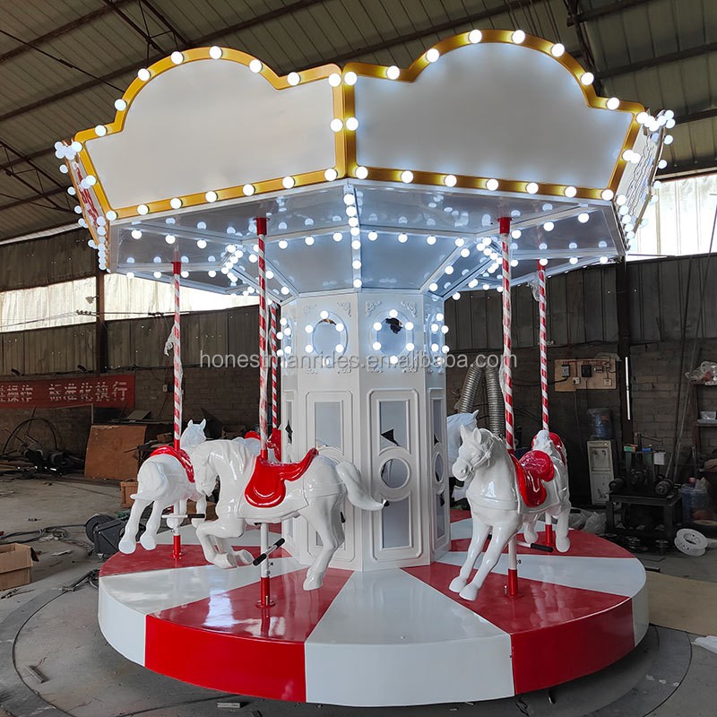 Custom Carousel Factory - Customized 4-6 Seats Sale Playground Ride