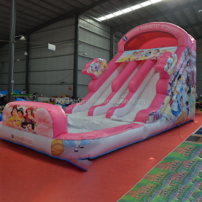 Water Slide Supplier - PVC with Pool Outdoor Bounce House Slide