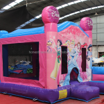 Bouncy Castle Manufacturer - Princess Jumping Bouncy Castle with Slide
