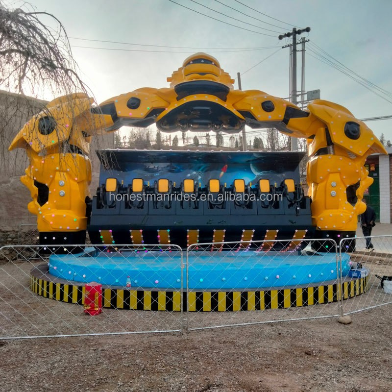Robocop Ride Supplier - 360 Degree Rotation Thrilling Rides Robocop