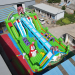 Inflatable Slide Factory - Blower Outdoor Children Inflatable Bouncy