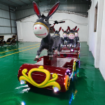 Tourist Train Supplier - 8 Seats Resort Tourist Train Outdoor Amusement