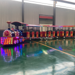 Trackless Train Supplier - 18 Seats Indoors Resort Fun Kids Electric