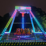 Rotating Hammer Supplier - 12 Seats Carnival Mini Rotating Hammer Indoor