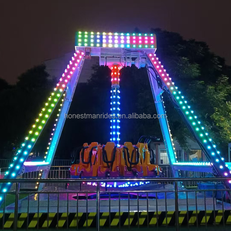 Rotating Hammer Supplier - 12 Seats Carnival Mini Rotating Hammer Indoor