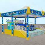 Tagada Disco Factory - 20 Seats Foldable Samba Kids Mechanical Game