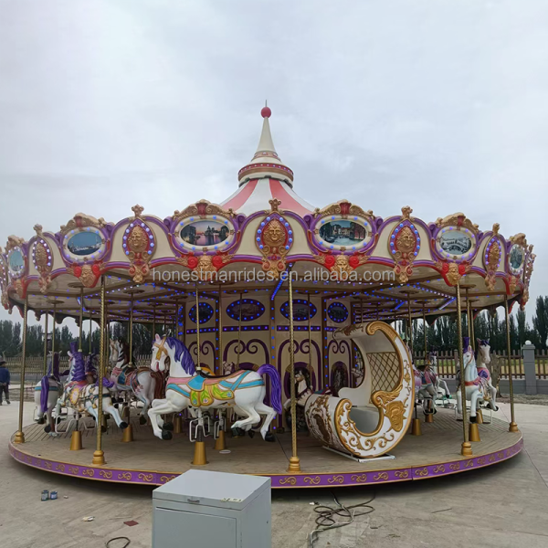 Carousel Factory - 36 Seats Sale Merry Go Round Outdoor Children