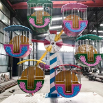 Mini Ferris Wheel Factory - 10 Seats Funfair Carnival Equipment Small