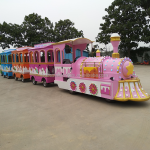 Tourist Ride Supplier - 16 Seats Tourist Train for Resort Fun Kids