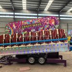 Amusement Ride Factory - 10 Seats Carnival Mechanical Funfair Trailer