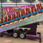 Wave Ride Manufacturer - 10 Seats Funfair Carnival Mechanical Trailer