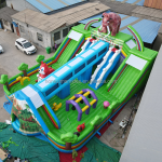 Inflatable Slide Factory - Blower Outdoor Children Inflatable Bouncy