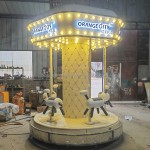 Custom Carousel Factory - Customized 4-6 Seats Sale Playground Ride