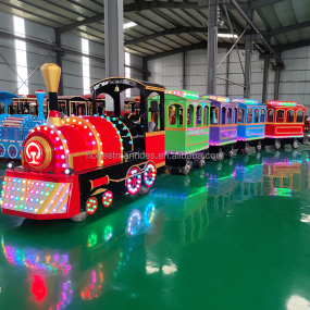 Trackless Train Supplier - Manufacturer Resort Tourist Electric Outdoor