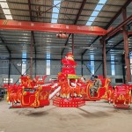 Self Control Plane Manufacturer - 16 Seats Santa Claus Theme Park Ride