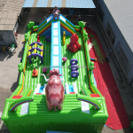 Inflatable Slide Factory - Blower Outdoor Children Inflatable Bouncy