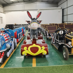 Resort Ride Manufacturer - 8 Seats Resort Tourist Train Fun Electric