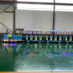 Trackless Train Supplier - 18 Seats Indoors Resort Fun Kids Electric