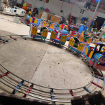 Battery Train Factory - Battery Children Set Indoor Toys Outdoor