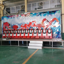 Wave Ride Supplier - 12 Seats Carnival Mechanical Funfair Trailer